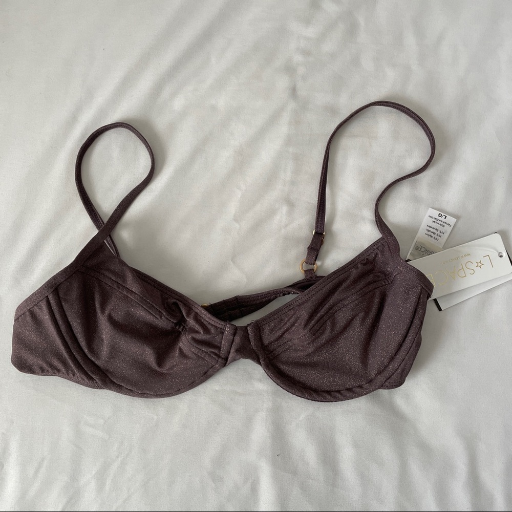 Nwt L*SPACE Missy Shimmer Top - Picture 8 of 10